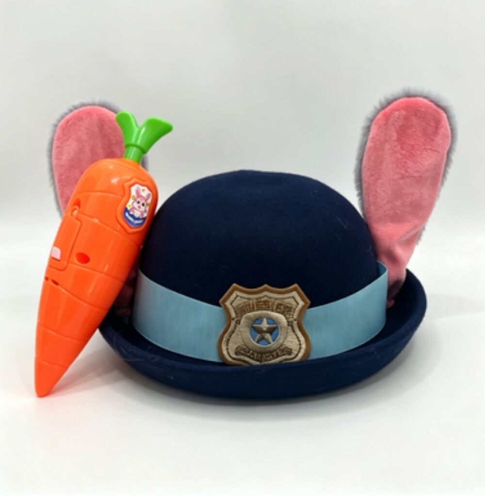 Disney Zootopia Judy Hopps Cosplay Hat & Carrot Voice Recording Pen Set